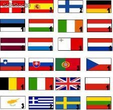 Drapeaux Pays Européens