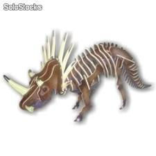 Drewniana składanka *ck* styracosaurus