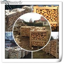 Drewno Kominkowe Opałowe w skrzyniach sezonowane