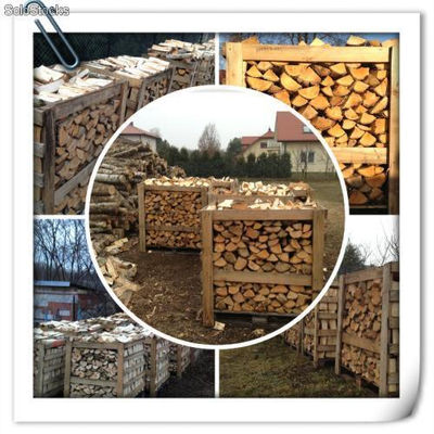 Drewno Kominkowe Opałowe w skrzyniach sezonowane