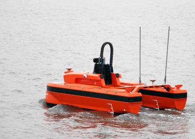 Drone marin ASV auto-piloté, destiné à la surveillance hydrographique des lacs - Photo 3