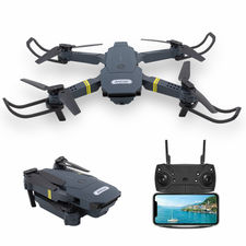 Drone plegable 1080P HD Mini Quadcopter con cámara Wifi y control remoto