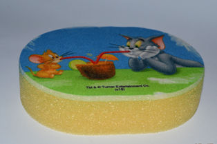 drukowana zdobiona gąbka kąpielowa dla dzieci i dorosłych - Zdjęcie 2