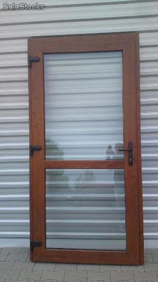 Drzwi sklepowe do sklepu pvc pcv aluminiowe - Zdjęcie 2