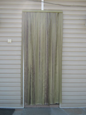 drzwi zasłon wykonane z grubego materiału, idealne do domu,