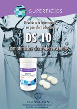 DS 10 comprimidos Lejia en polvo