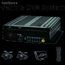Dual 64g sd mobile dvr 4 channels for vehicle and remote area surveillance