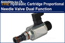 Dual-function Hydraulic Cartridge Proportional Needle valve, AAK customized part