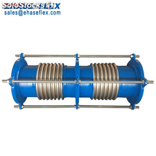 Dual Pipe Expansion Joint for Large Axial Movement Compensation