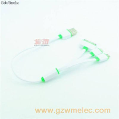 Dual Usb Port usb cable for mobile phone - Foto 2
