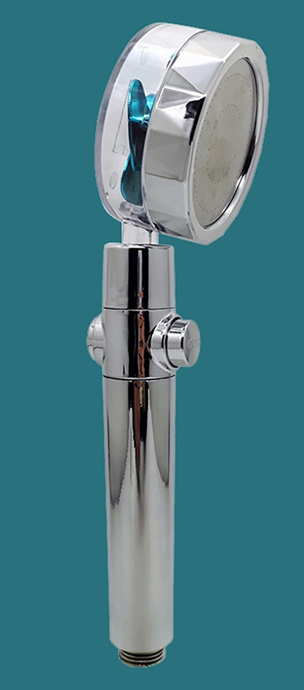 Alcachofa de ducha alta presión con hélices y ahorro de agua – ZONA ECOM
