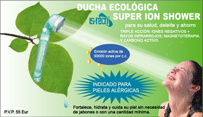 Ducha Ecologica Super Ion Shower triple acción. Oko-dusche, Okoducha - Foto 4