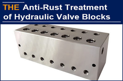 Due to AAK Coating Technology for Hydraulic Valve Block, USA Customer Returned
