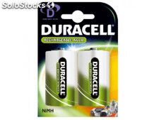 Duracell Akku NiMH, Mono, d, HR20, 1.2V/3000mAh Blister (2-Pack)