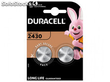 Duracell Batterie Lithium, CR2430, 3V - Electronics, Blister (2-Pack)