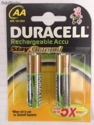 Duracell Ricaricabile Stay Charged AA 2 pack 7501754 2000mah