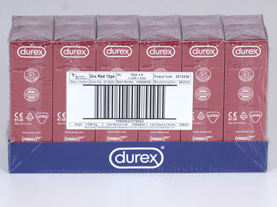 Durex Classic Red 10 prezerwatyw - Zdjęcie 2