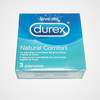 Durex Comfort, preservativos em pacote de 3 pçs.