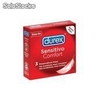 Durex Sensitiv preservativi scatole di 24 casi ddi 3 unitá