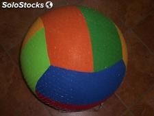 duża piłka pokryta tkaniną - mix kolorów (5365)