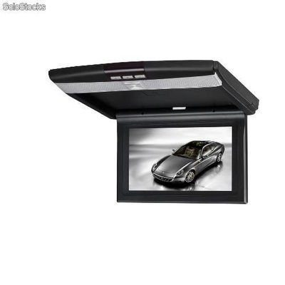 Dvd Monitor de teto do carro alta resolução 9&amp;quot; 10&amp;quot; Ultra Fino Cinza Preto Bege - Foto 2
