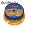 DVD-/+R 4,7 GB x16 VERBATIM op/25szt. (spindel)