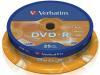 DVD-r 4.7GB Verbatim 16x 25er Cakebox 43522 - Foto 4