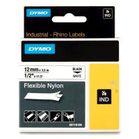 Dymo S0718100/ 18488 IND Rhino cinta nylon flexible 12 mm (original)