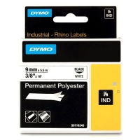 Dymo S0718240/ 18482 IND Rhino cinta permanente poliéster 9 mm (original)