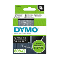 Dymo S0720600 / 45020 cinta blanco sobre transparente 12 mm (original)
