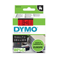 Dymo S0720720 / 40917 cinta negro sobre rojo 9 mm (original)