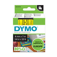 Dymo S0720790 / 43618 cinta negro sobre amarillo 6mm (original)