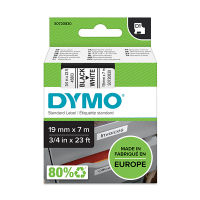 Dymo S0720830 / 45803 cinta negro sobre blanco 19 mm (original)