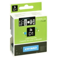 Dymo S0721010 / 53721 cinta blanco sobre negro 24 mm (original)