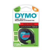 Dymo S0721630 / 91203 cinta roja 12 mm (original)