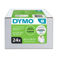 Dymo S0722390 / 13187 etiquetas para direcciones de envío pack 24 (original)