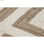 Dywan DKD Home Decor Scandi Biały Jasnobrązowy Juta (150 x 150 x 1 cm) - 3