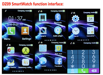 DZ09 Bluetooth Smartcard-Uhr - Foto 5