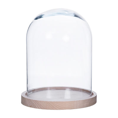 Dzwonek - Kopuła 18x25 cm kryształ - szkło.