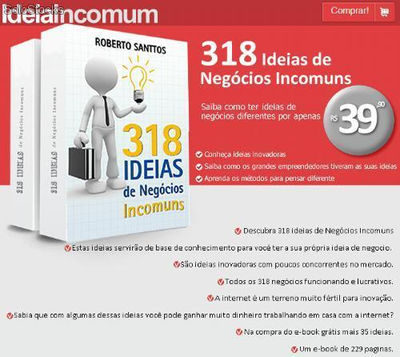 e-book - 318 Ideias de Negocios Incomum
