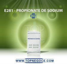 E281 - propionate de sodium