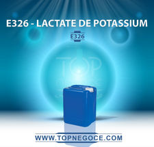 E326 - lactate de potassium