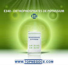 E340 - orthophosphates de potassium