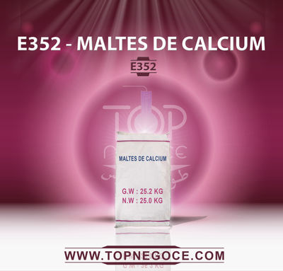 E352 - maltes de calcium