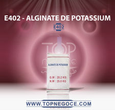 E402 - alginate de potassium