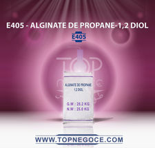 E405 - alginate de propane-1,2 diol