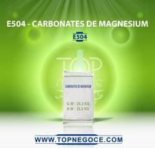 E504 - carbonates de magnesium