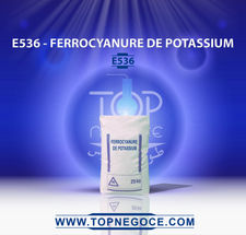 E536 - ferrocyanure de potassium