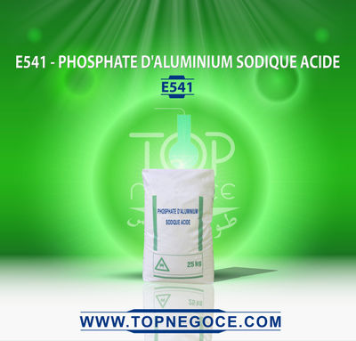 E541 - phosphate d&#39;aluminium sodique acide