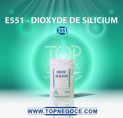 E551 - dioxyde de silicium